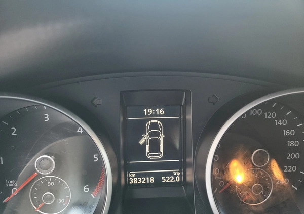 Volkswagen Golf cena 15900 przebieg: 383218, rok produkcji 2011 z Kielce małe 67
